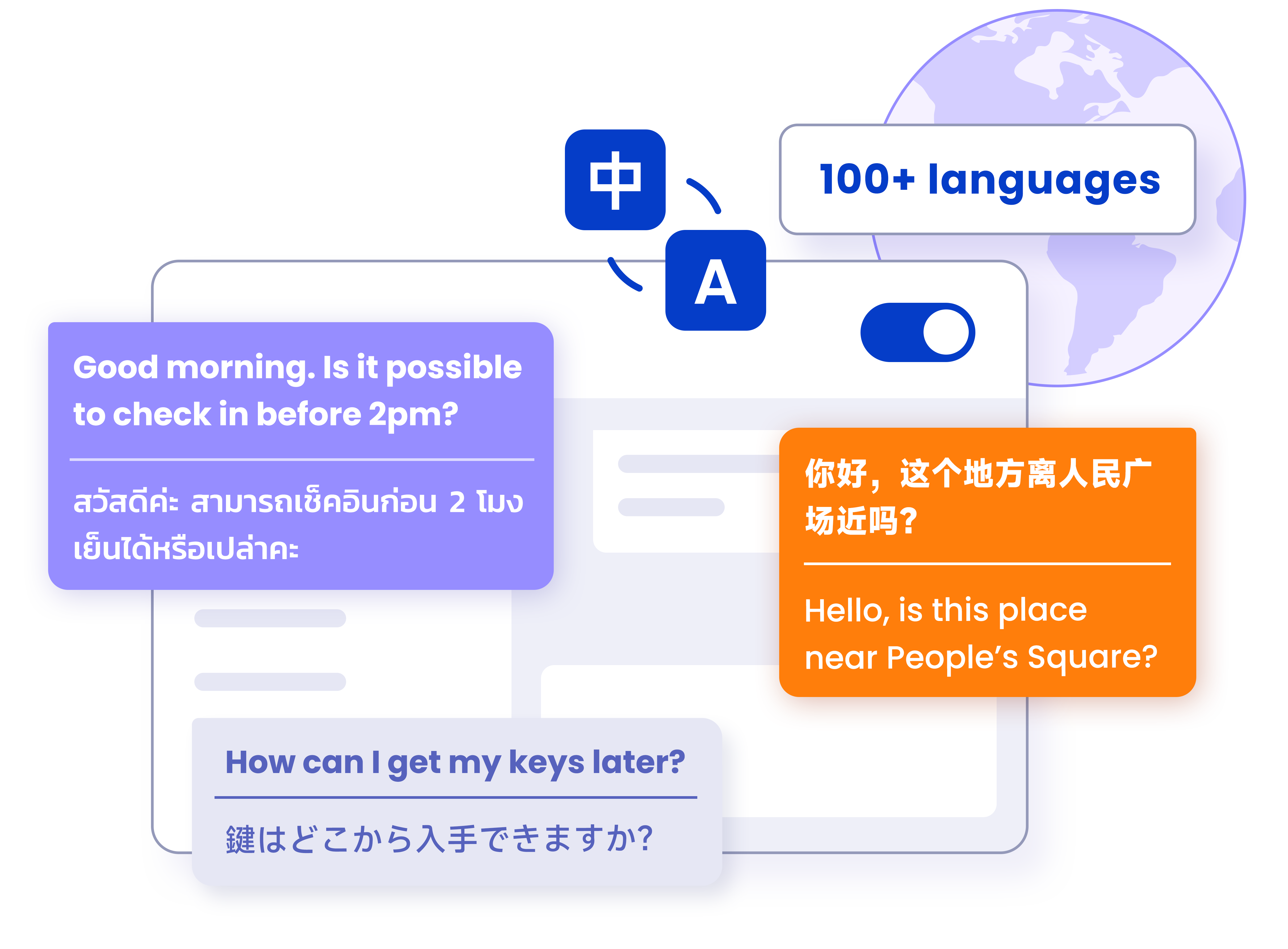 Efficient global communication Efficient global communication